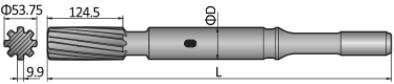 Shank Adapter COP/BBC Atlas Copco COP 1840