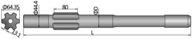 Shank Adapter PD/HD Furukawa HD300