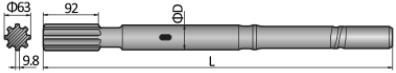 Shank Adapter PD/HD Furukawa HD709